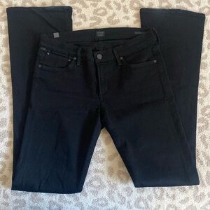 Citizens of humanity, Emmanuel, slim, boot cut jeans black wash size 29